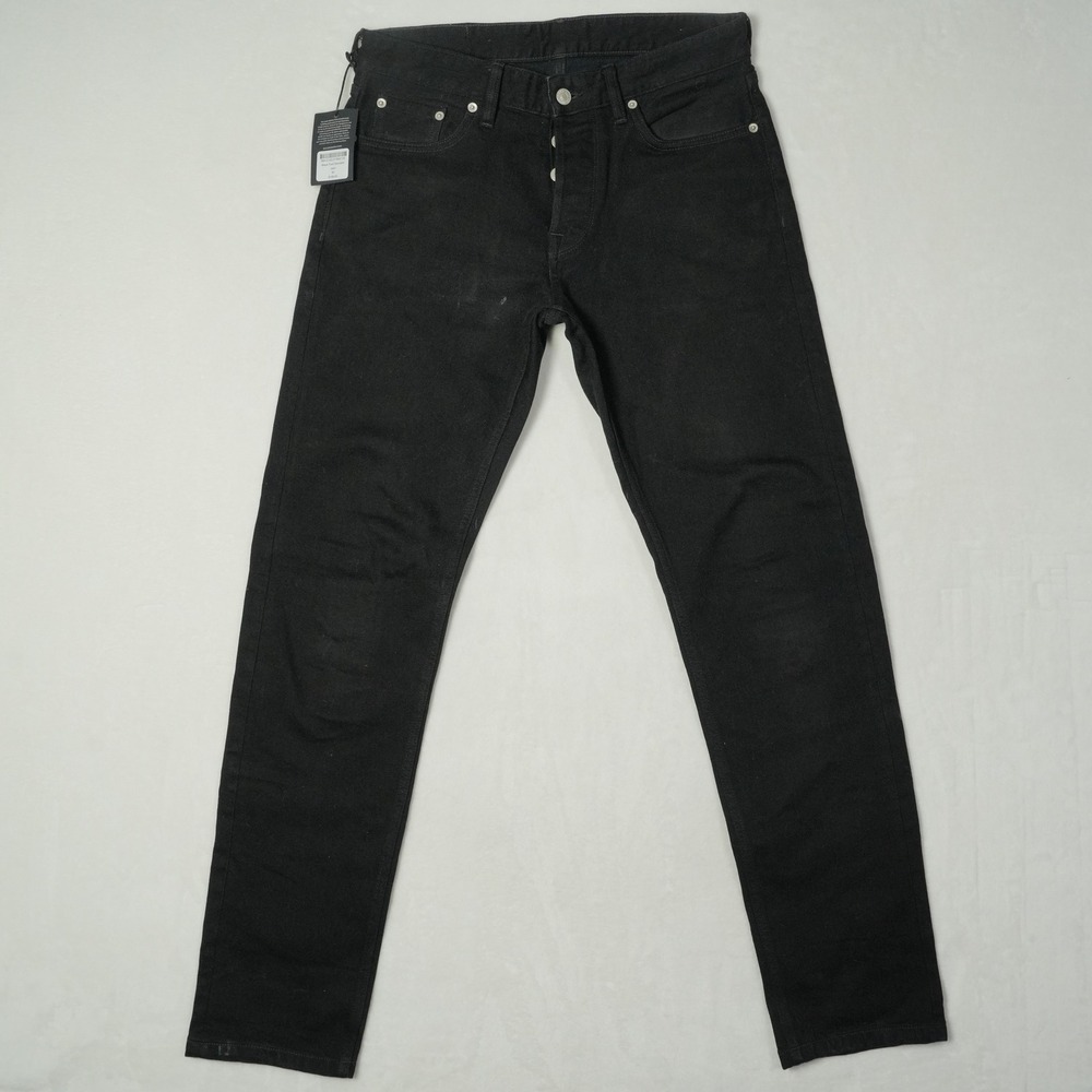 Buck Mason Black Ford Standard Jeans (Fits 30x32) Button Fly 13oz Denim BM12102